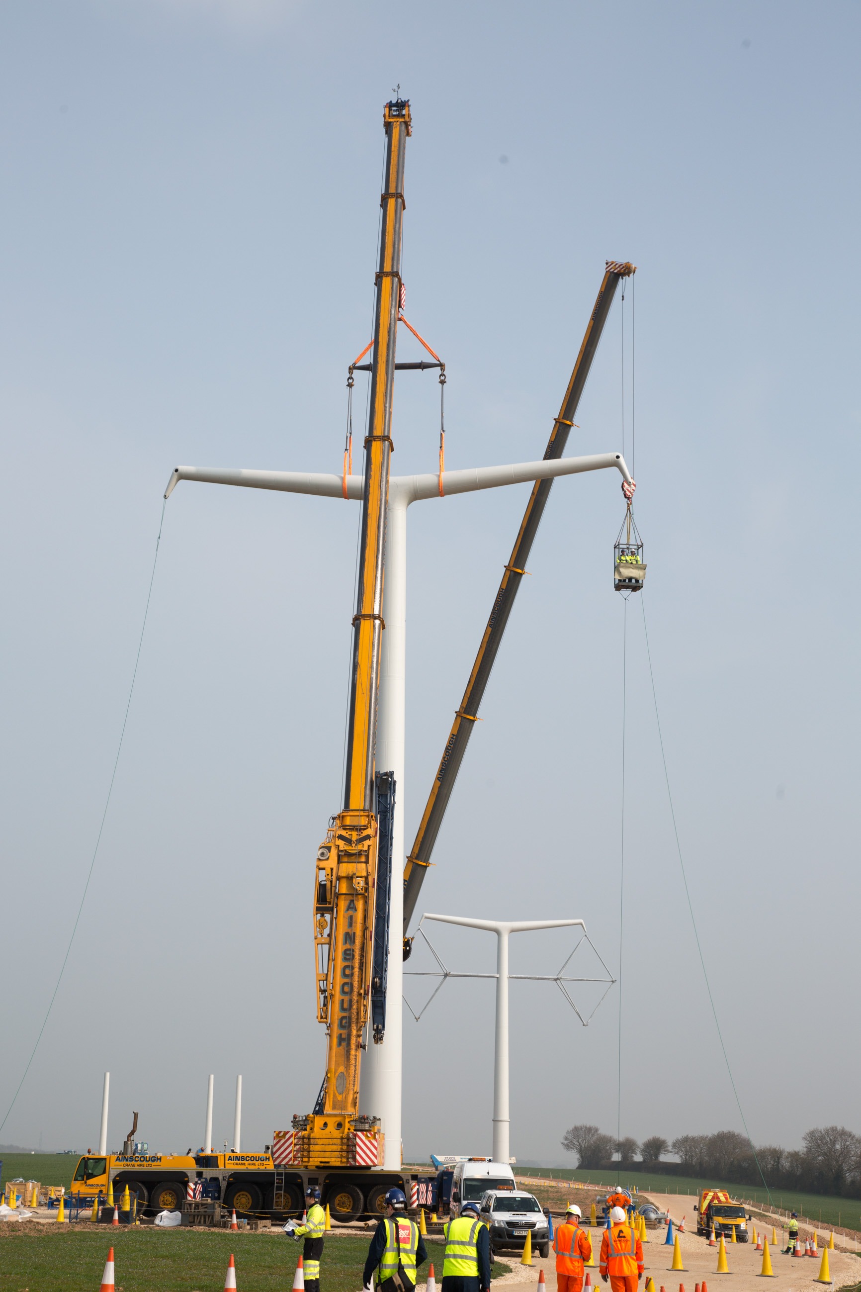 First of Bystrup’s TPylons completes