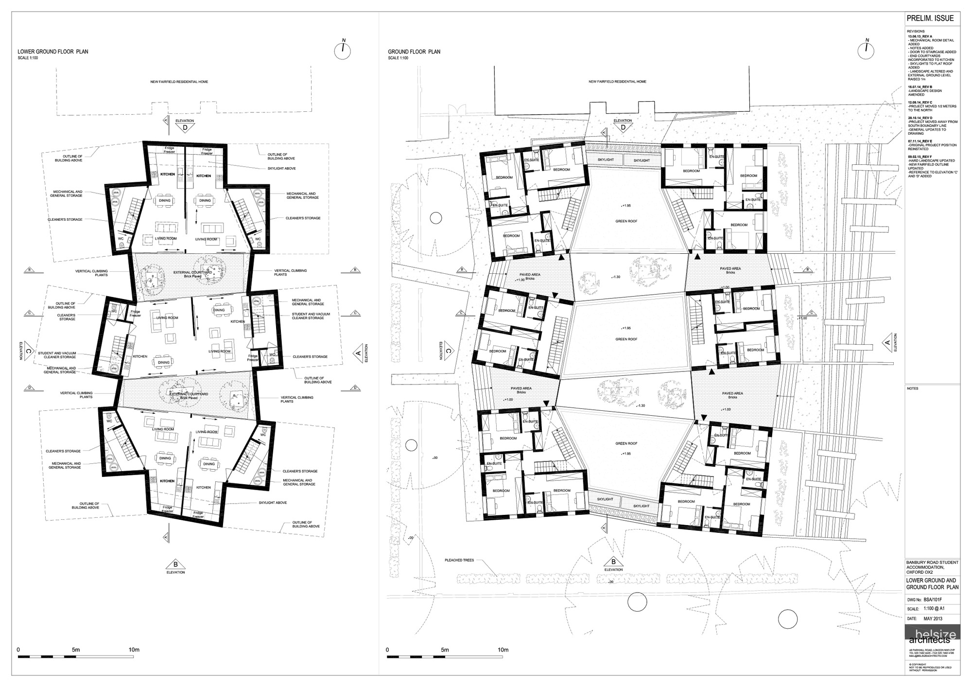 Belsize Architects wins planning for Oxford student housing