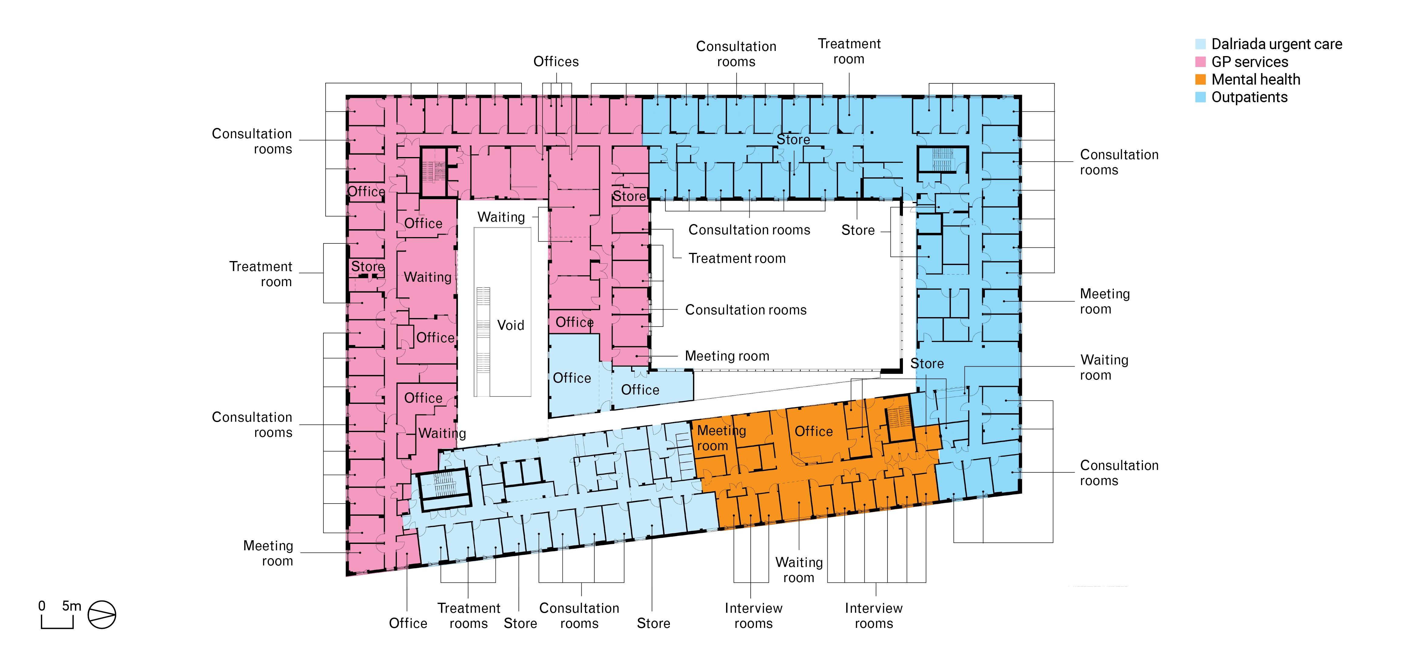 Ballymena Health Centre by Keppie and Hoskins Architects
