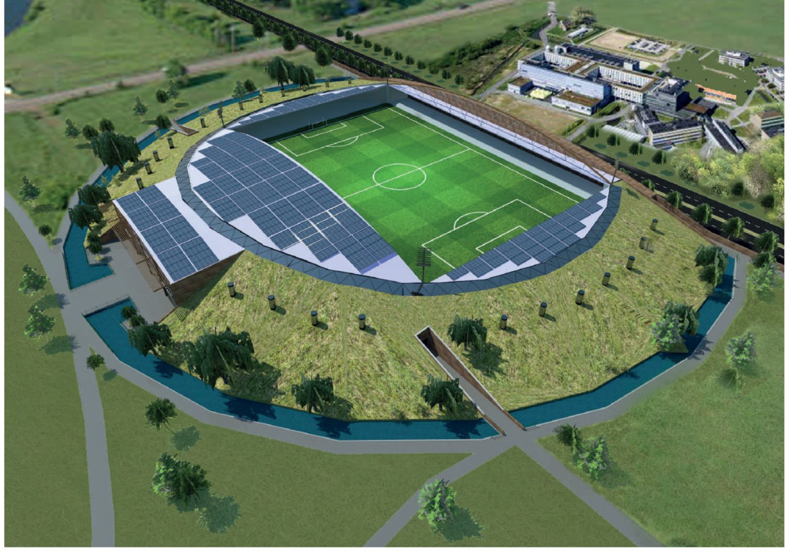 Glenn Howells and Zaha Hadid Architects qualify for Forest Green eco