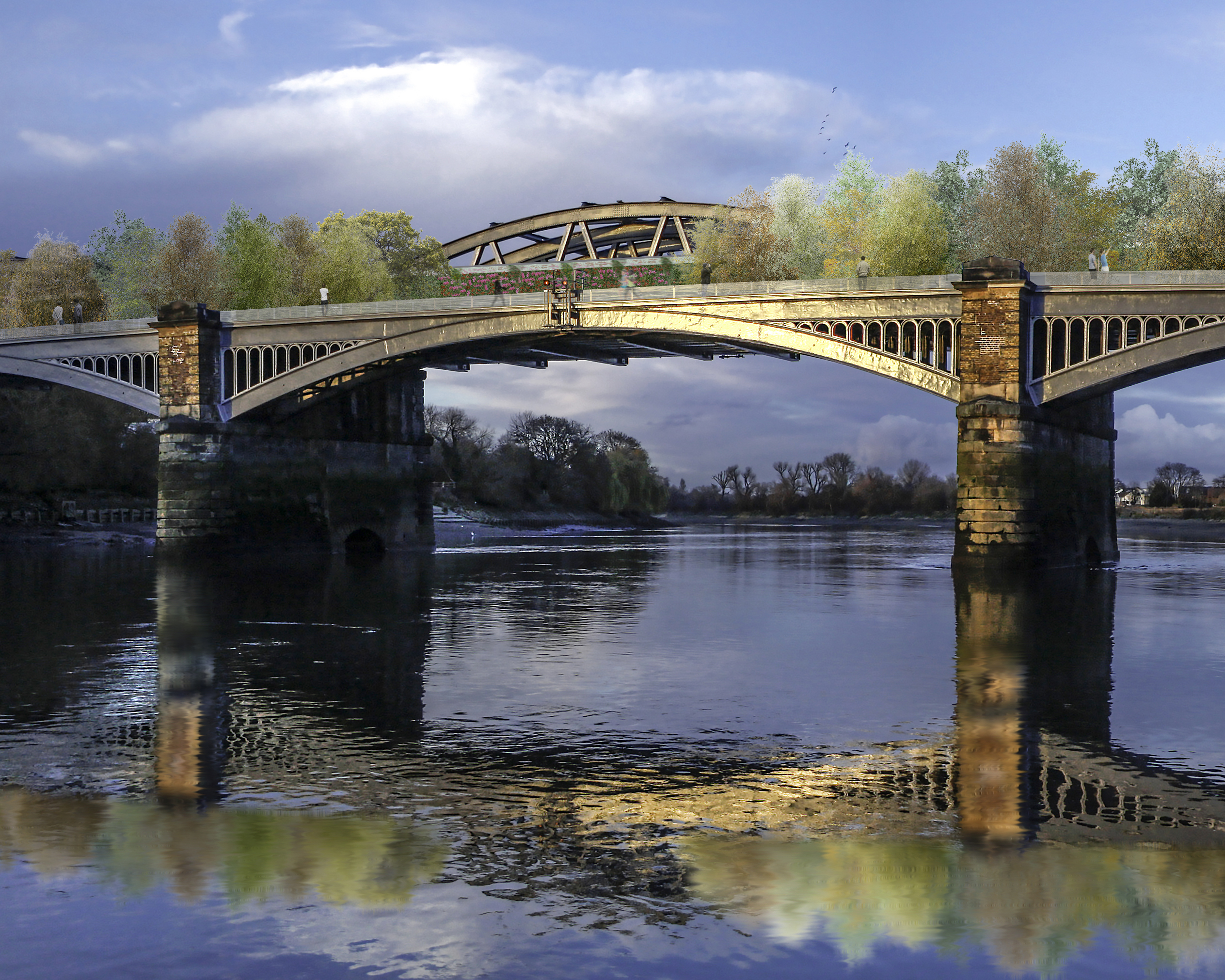 Design for new Thames garden bridge revealed