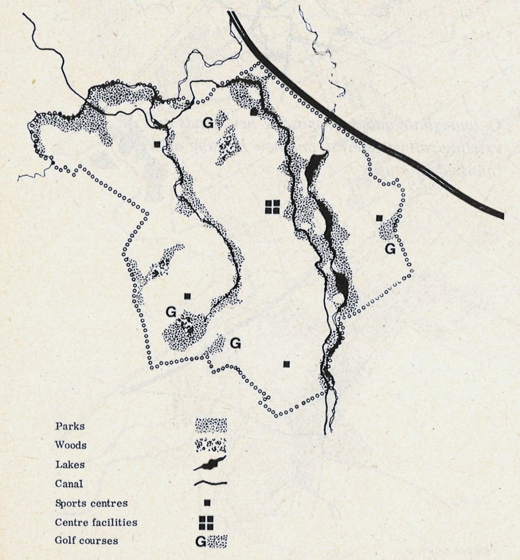 AJ archive Milton Keynes planning study (1969)