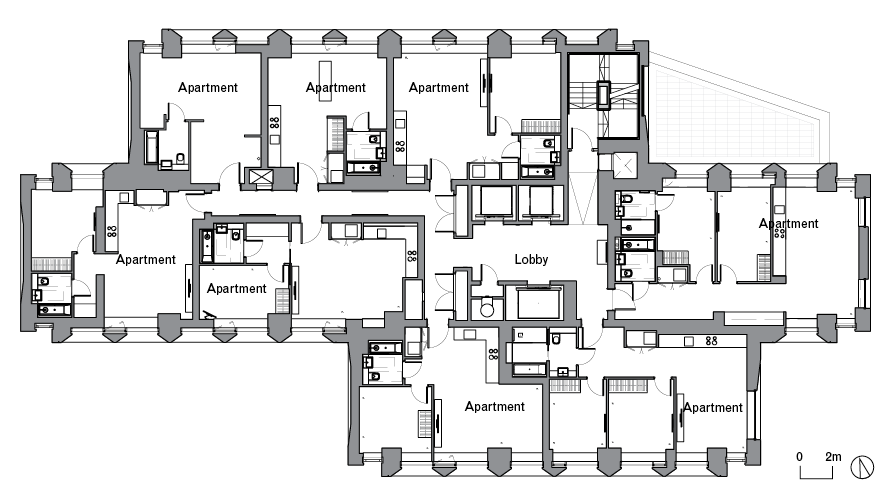 Aspirational renting Vantage Point by GRID architects