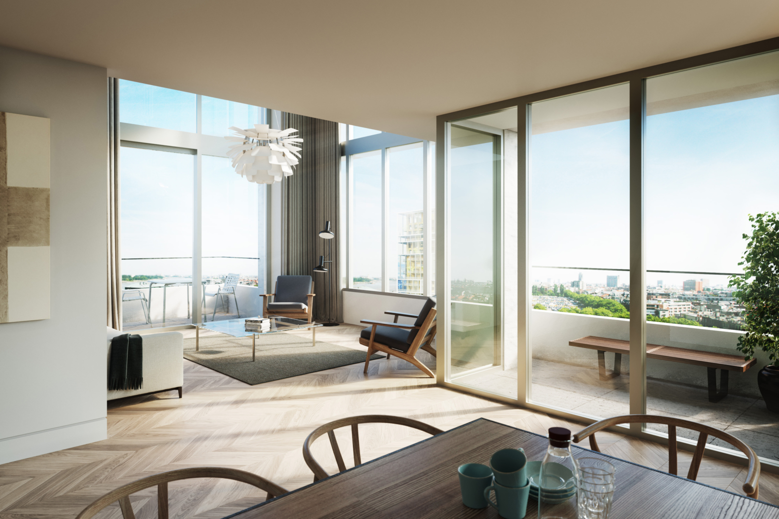 Allies & Morrison and DRDH scoop Antwerp tower contest