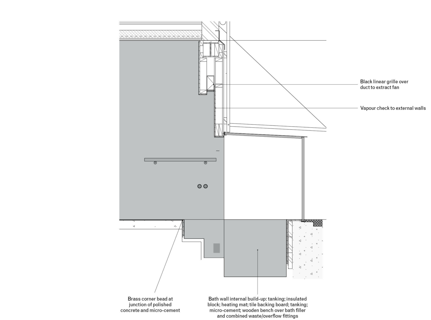 Ritual bathing Sunken Bath by Studio 304