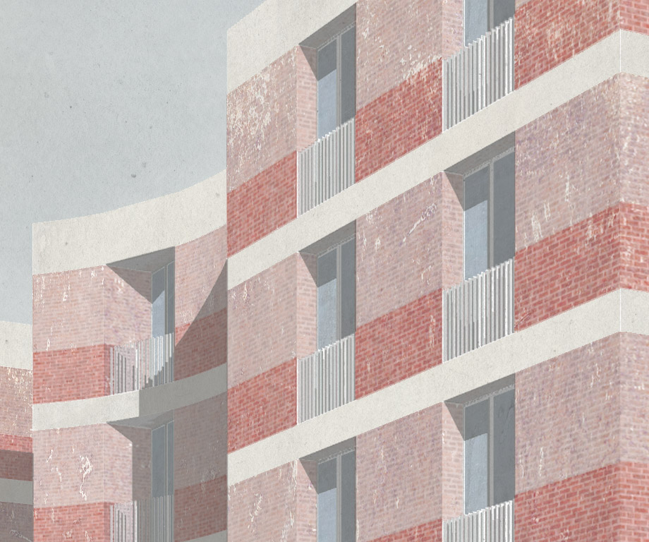 Mikhail Riches reveals new images of approved Hackney housing duo