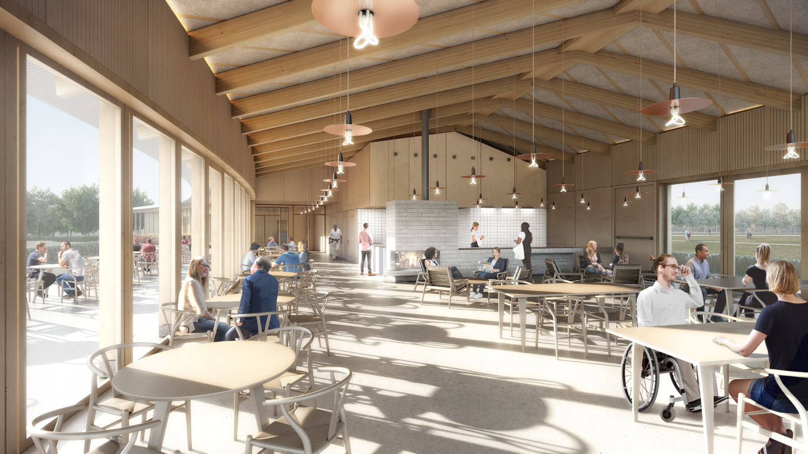 Stanton Williams wins planning for Milton Keynes pavilion