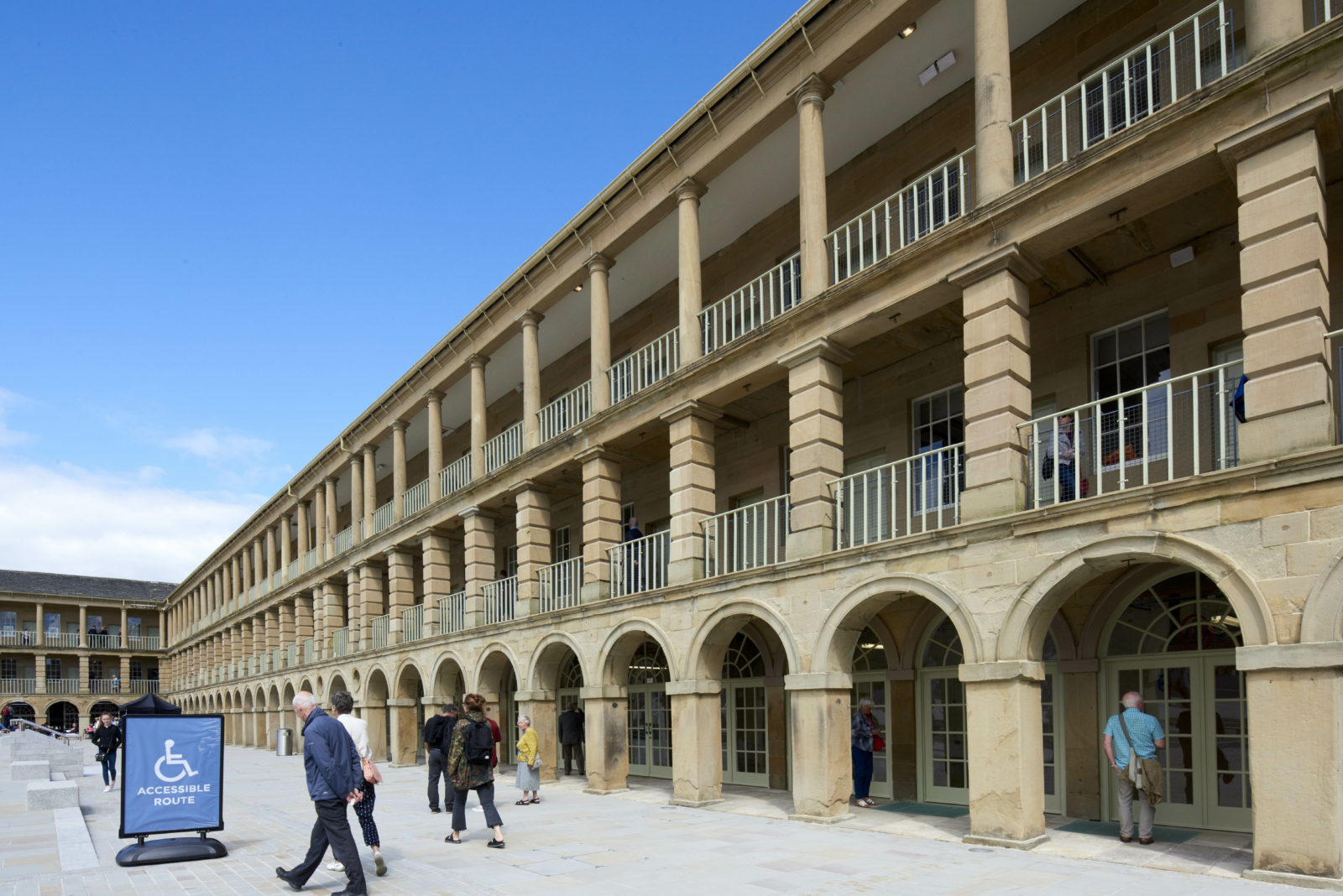Transformational restoration of the Piece Hall in Halifax by LDN Architects