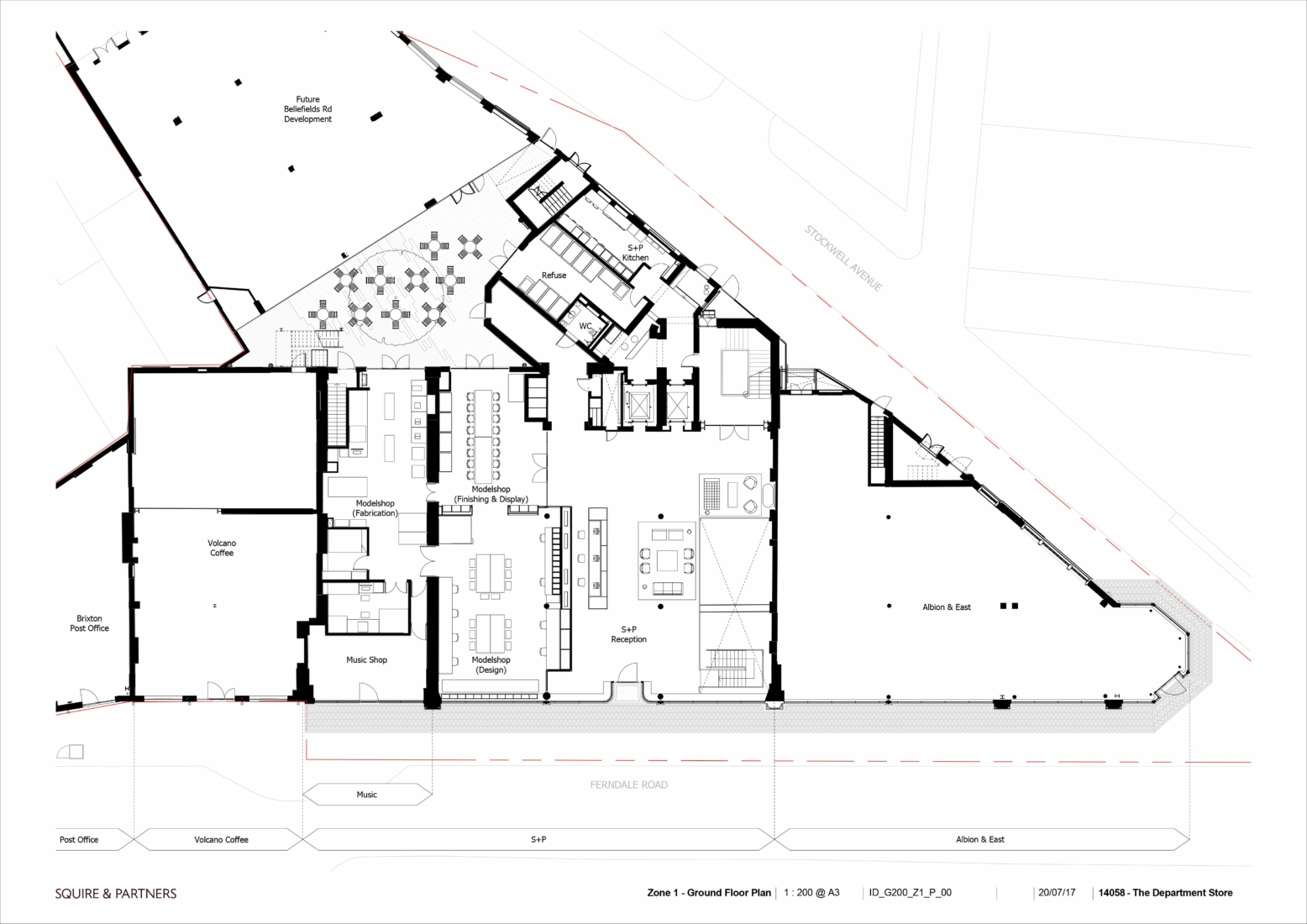 Squire and Partners’ new studio is a retrofit of a department store in