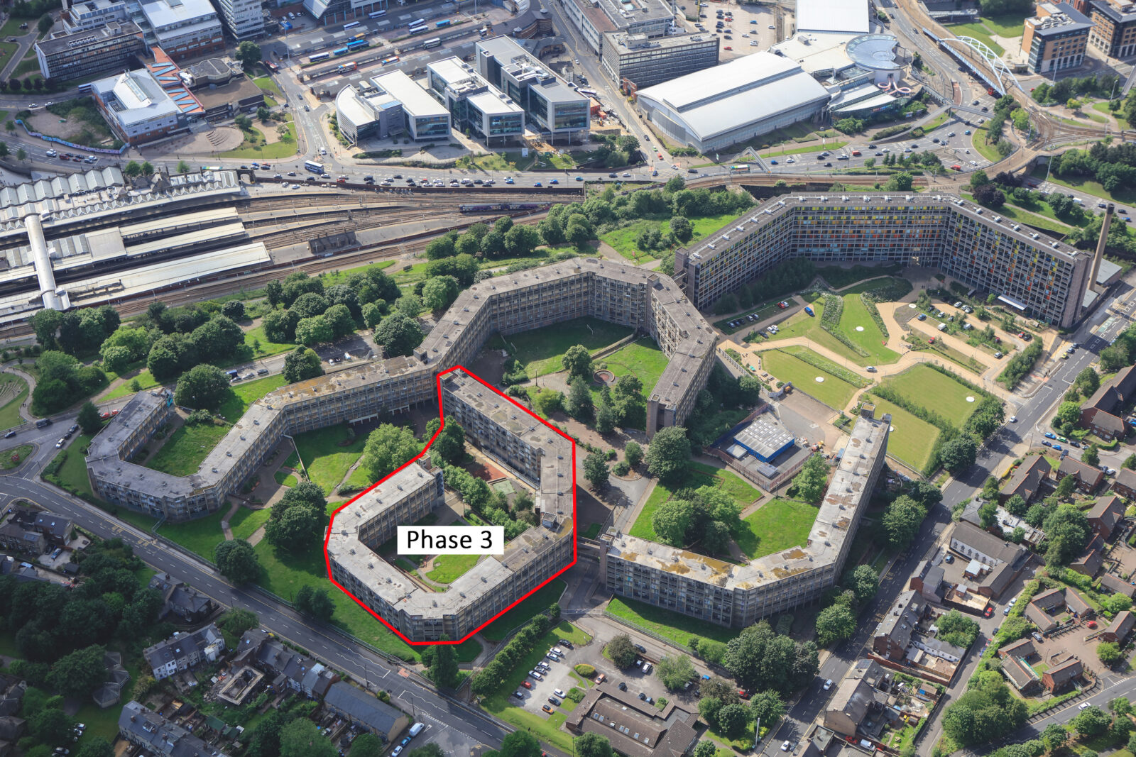 Whittam Cox wins planning for phase 3 of Sheffield’s Park Hill estate