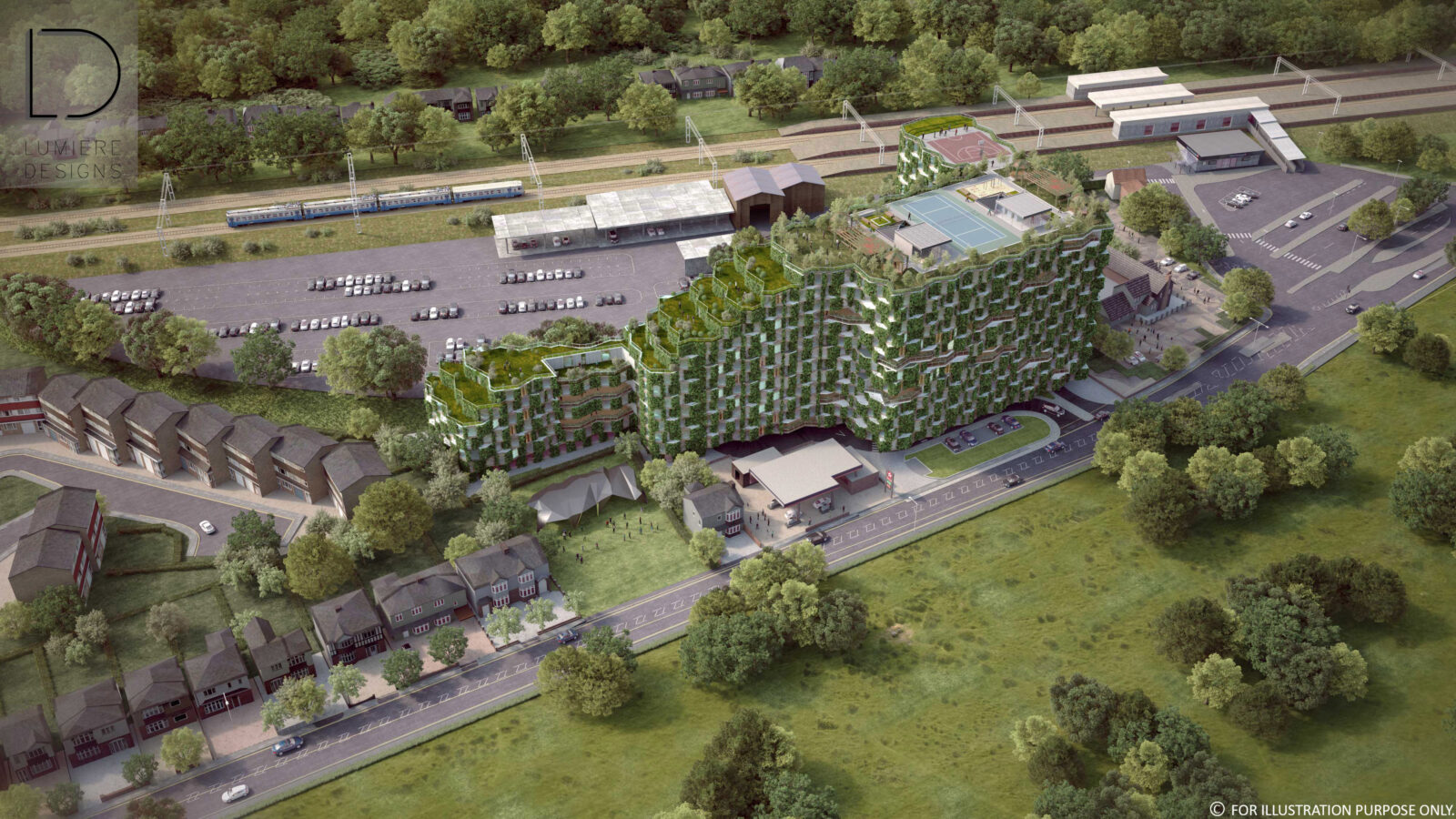  Carbon Positive 435 home Scheme In Hertfordshire Submitted For Planning