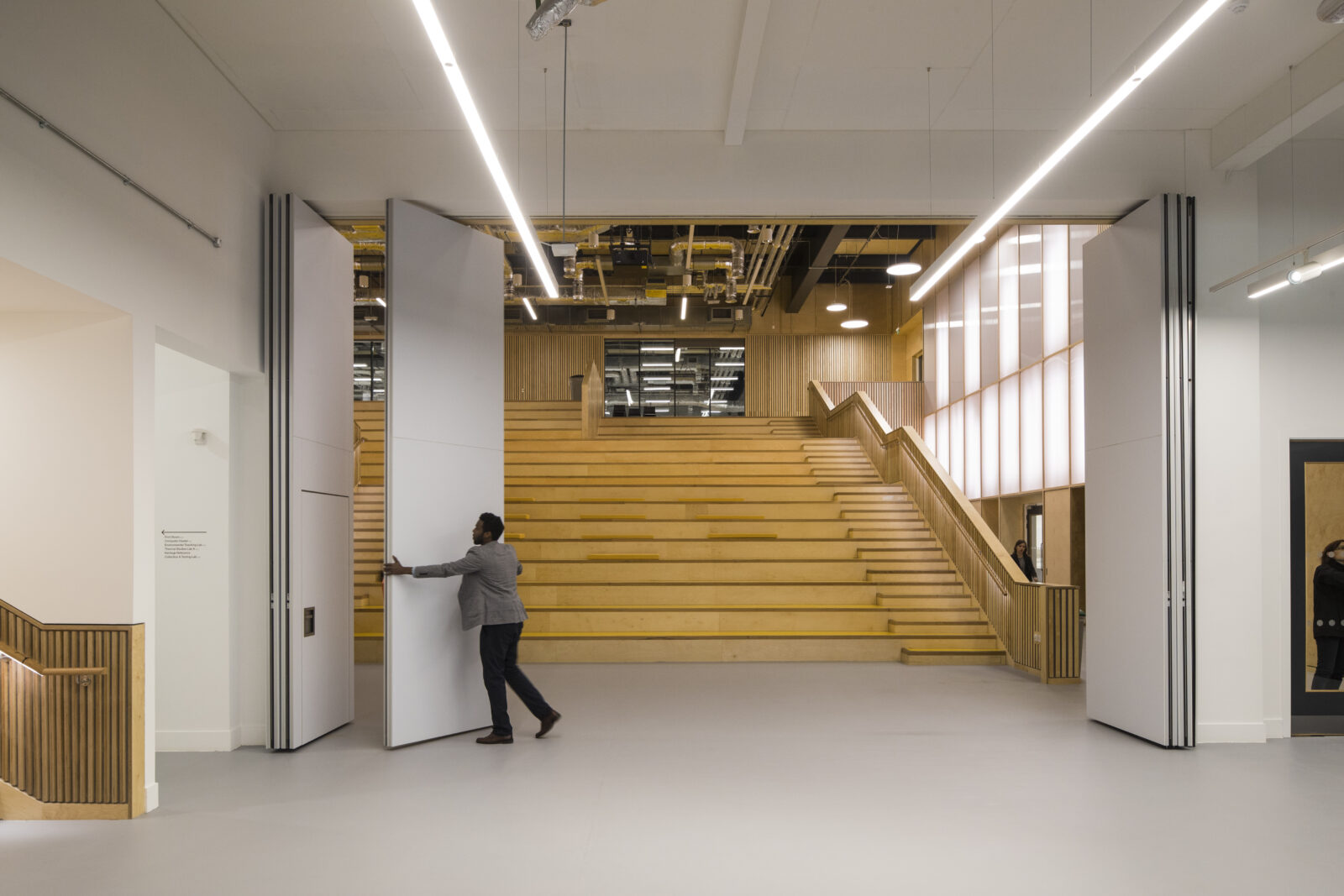 Hawkins\Brown’s Bartlett robotics lab at Here East unveiled