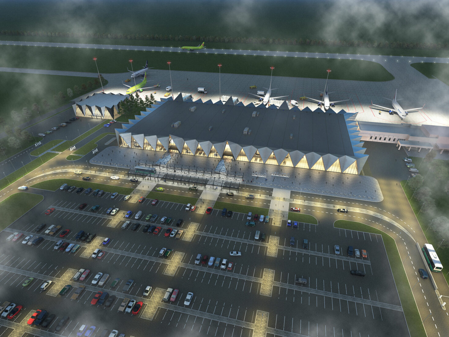 Twelve Architects reveals plans for Russian airport