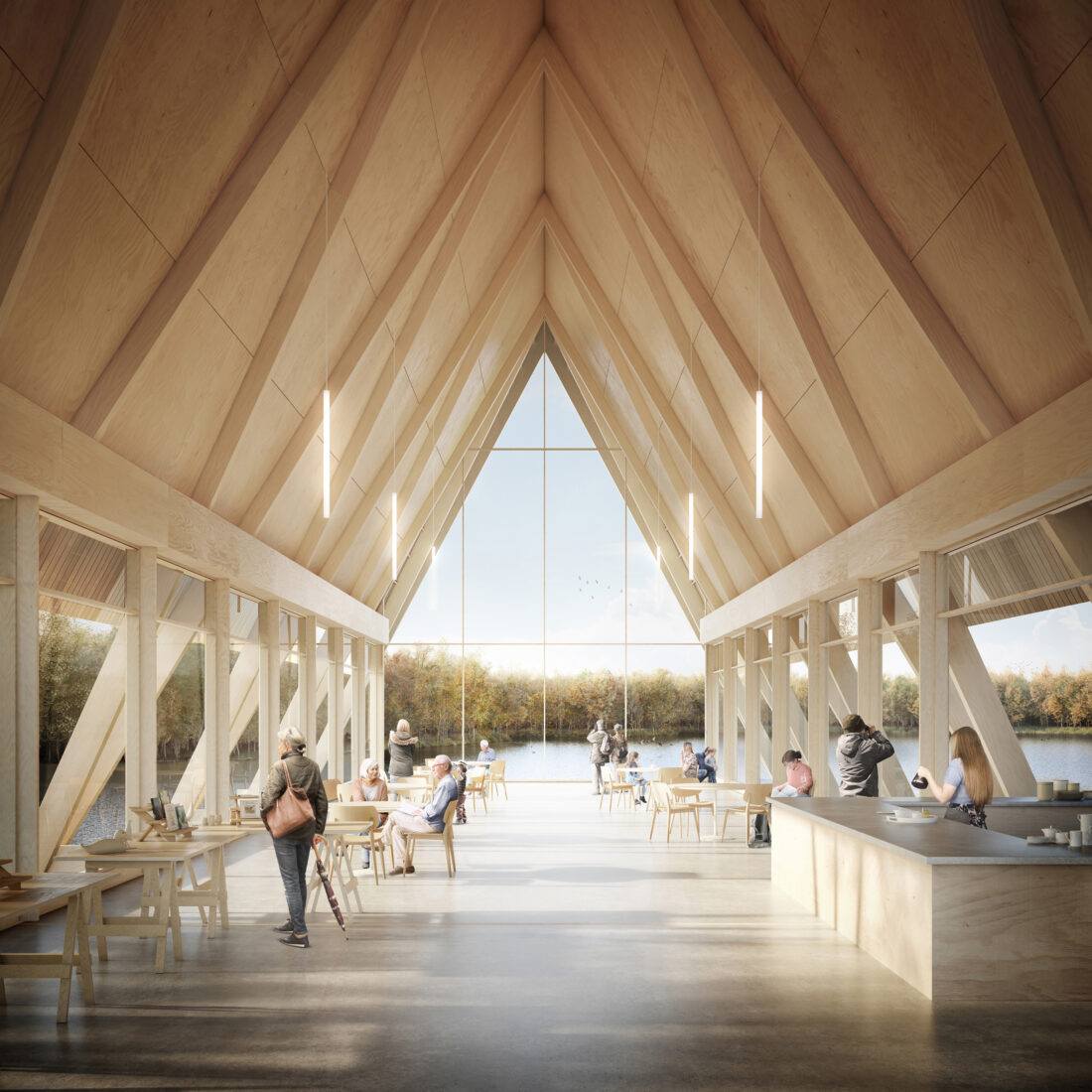 Sevenoaks Wildlife Reserve visitor centre winner revealed