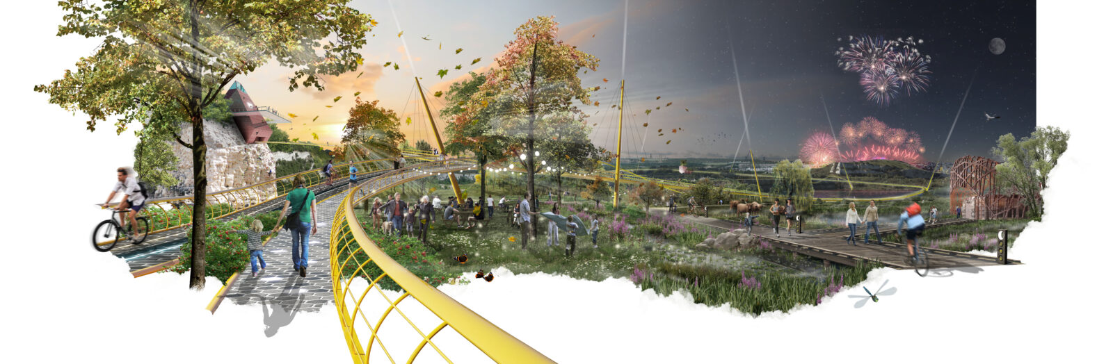 Shortlisted: H.A.L.O - a model for growing a healthy infrastructure – by Bradley Murphy Design in collaboration with JTP, Peter Brett Associates and Sebastien Boyesen