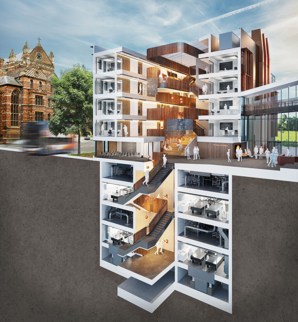 Hawkins\Brown’s physics facility for University of Oxford features 16m