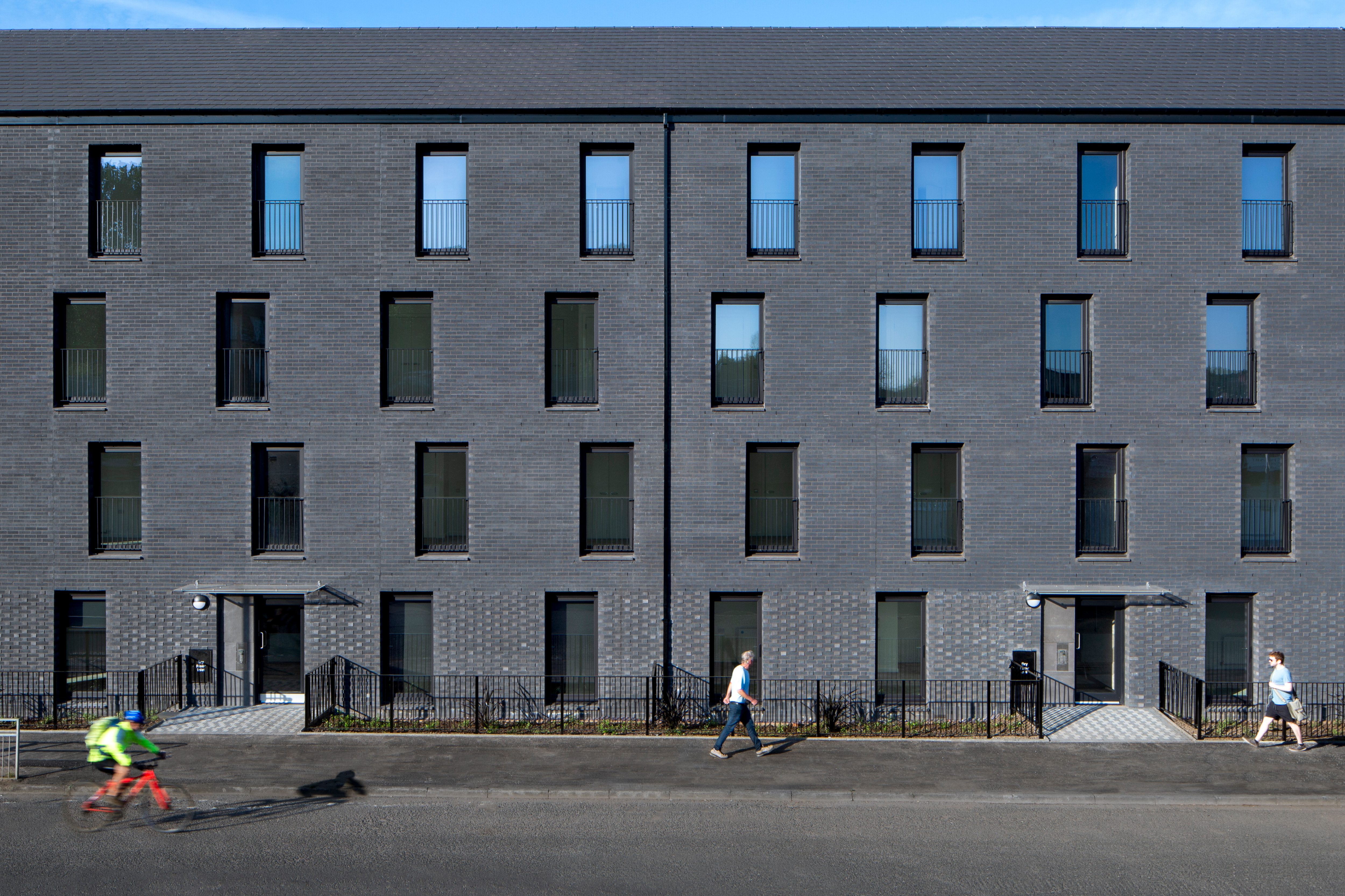 Building study Glasgow flats by Graeme Nicholls Architects
