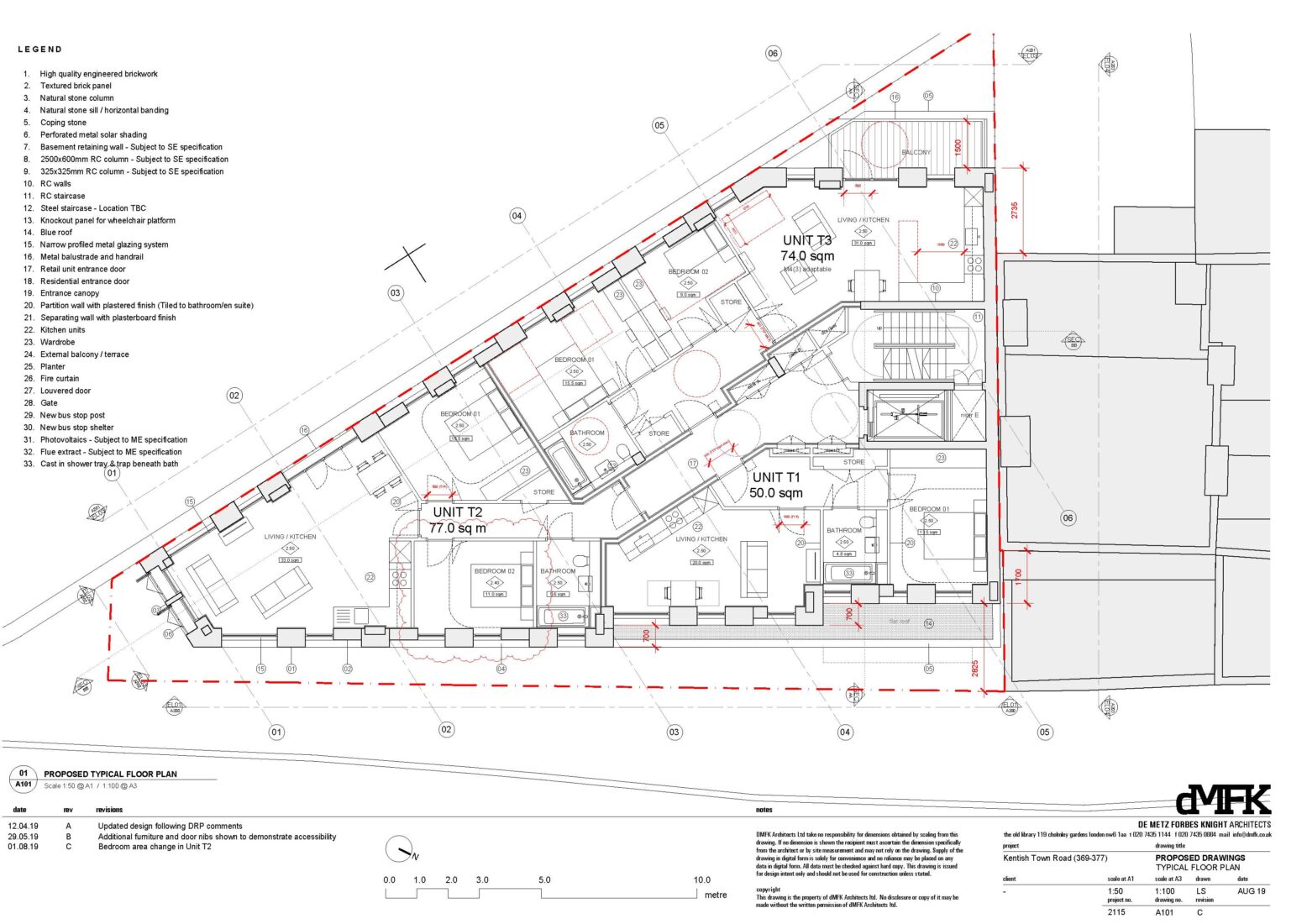 Planners give green light to dMFK’s stepped Kentish Town flats