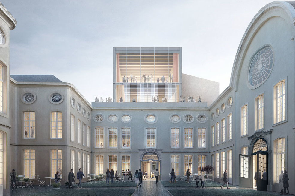 Carmody Groarke wins contest to extend Ghent’s Design Museum