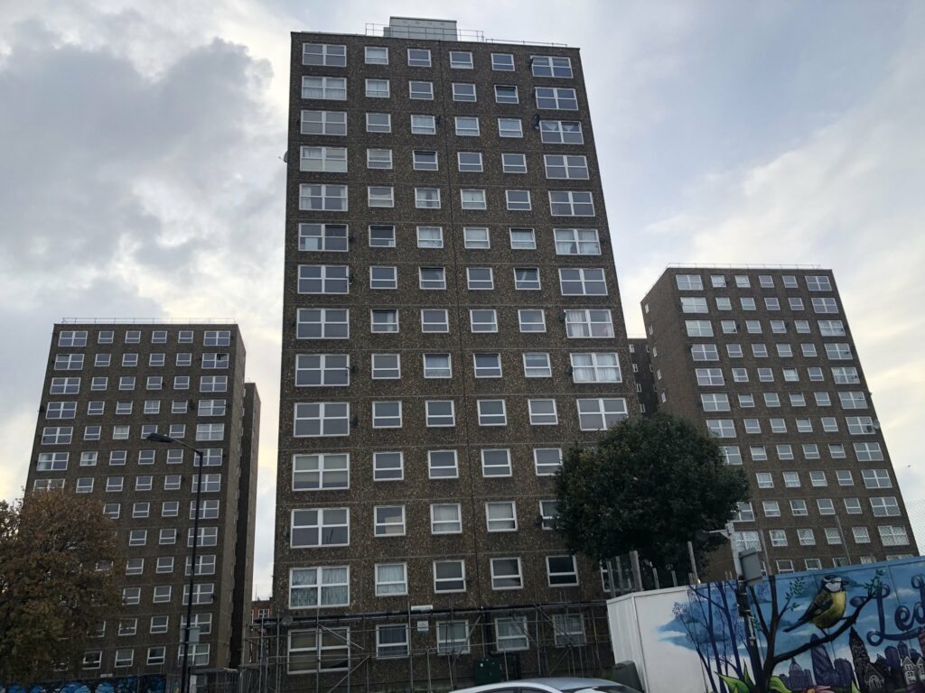 Residents back demolition of London estate’s Ronan Pointstyle towers