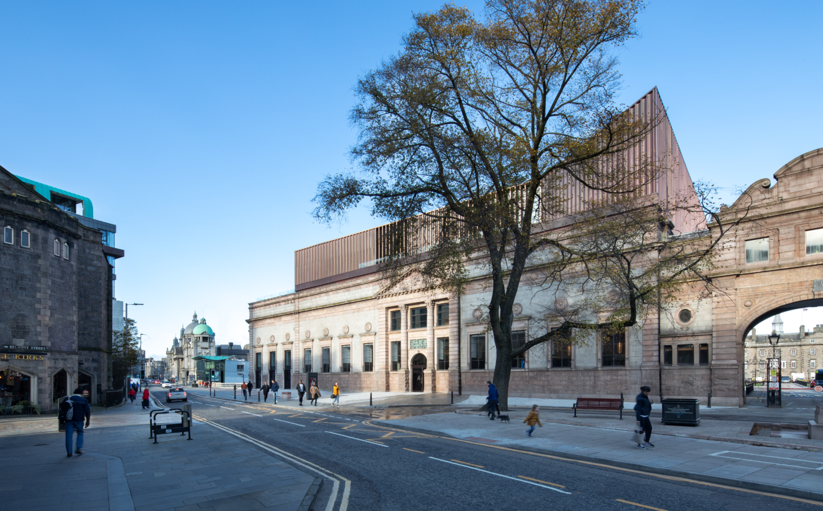 A bold addition Hoskins Architects revamps Aberdeen City Art Gallery