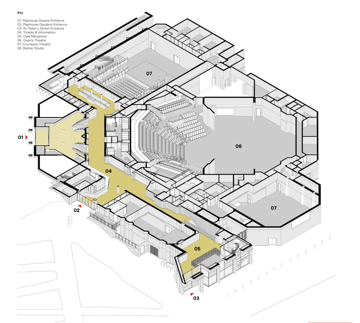 Page\Park reveals £13.4 million Leeds Playhouse revamp