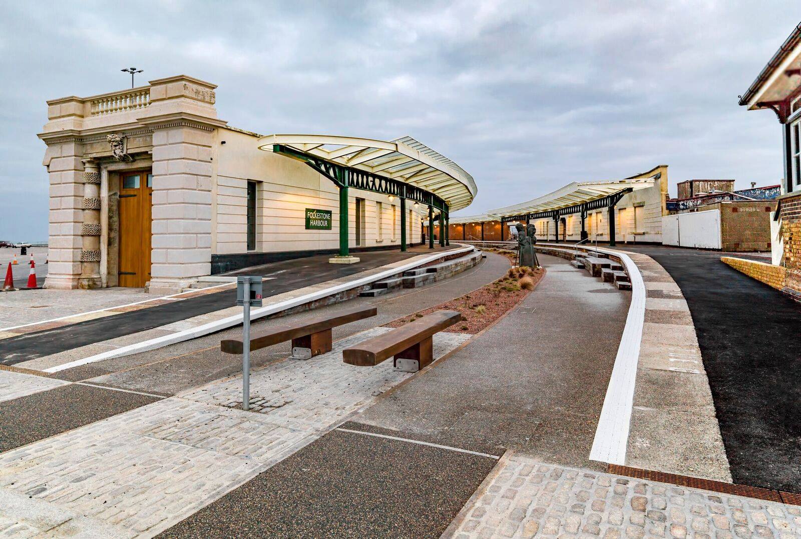 ACME regenerates Folkestone harbour seafront in Kent