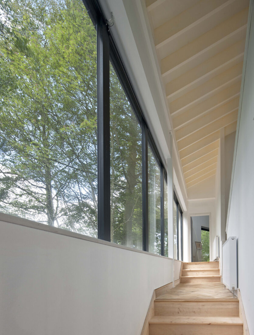 Steppedsection house in the Scottish Borders completed by TAP Architects