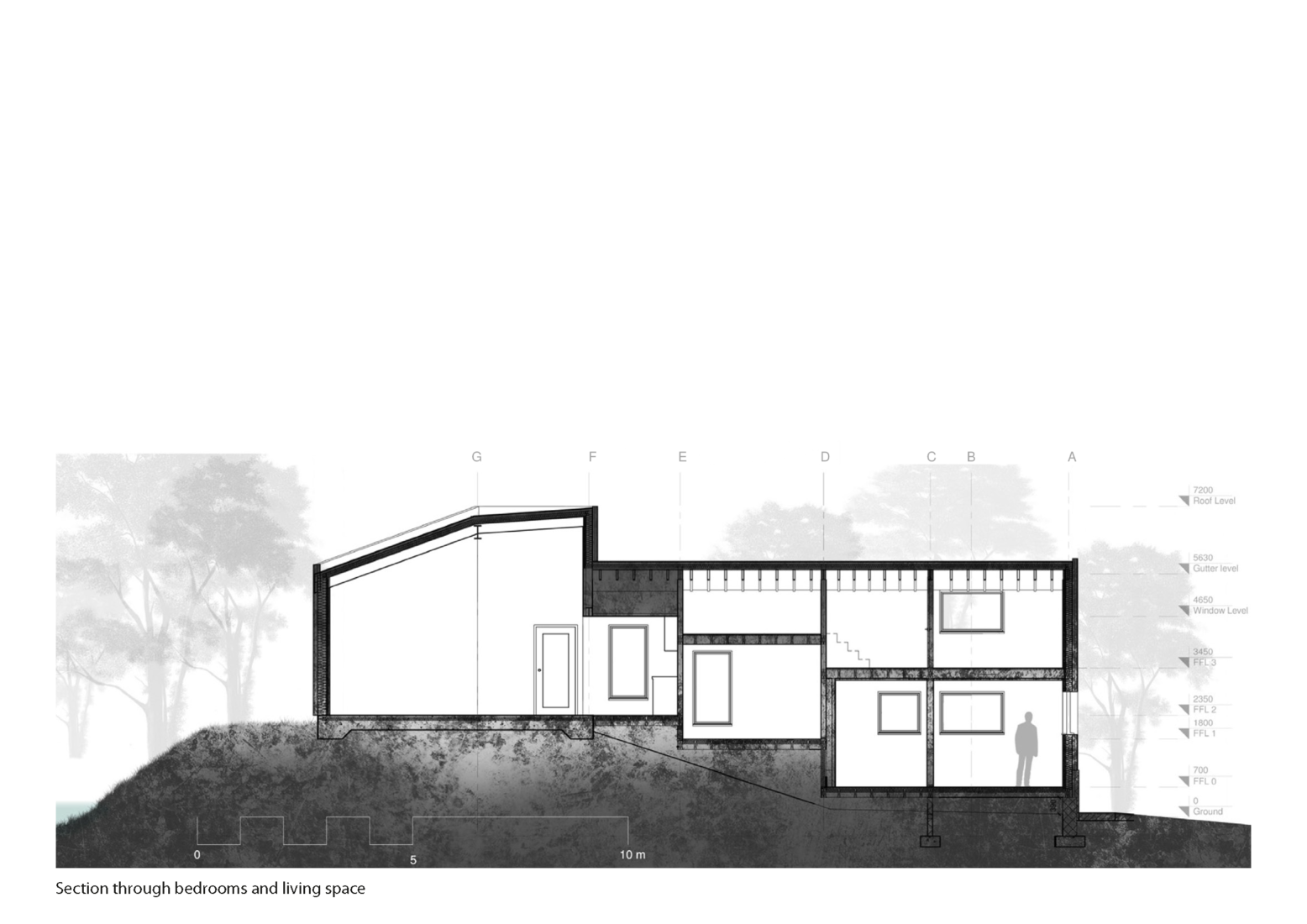 Steppedsection house in the Scottish Borders completed by TAP Architects