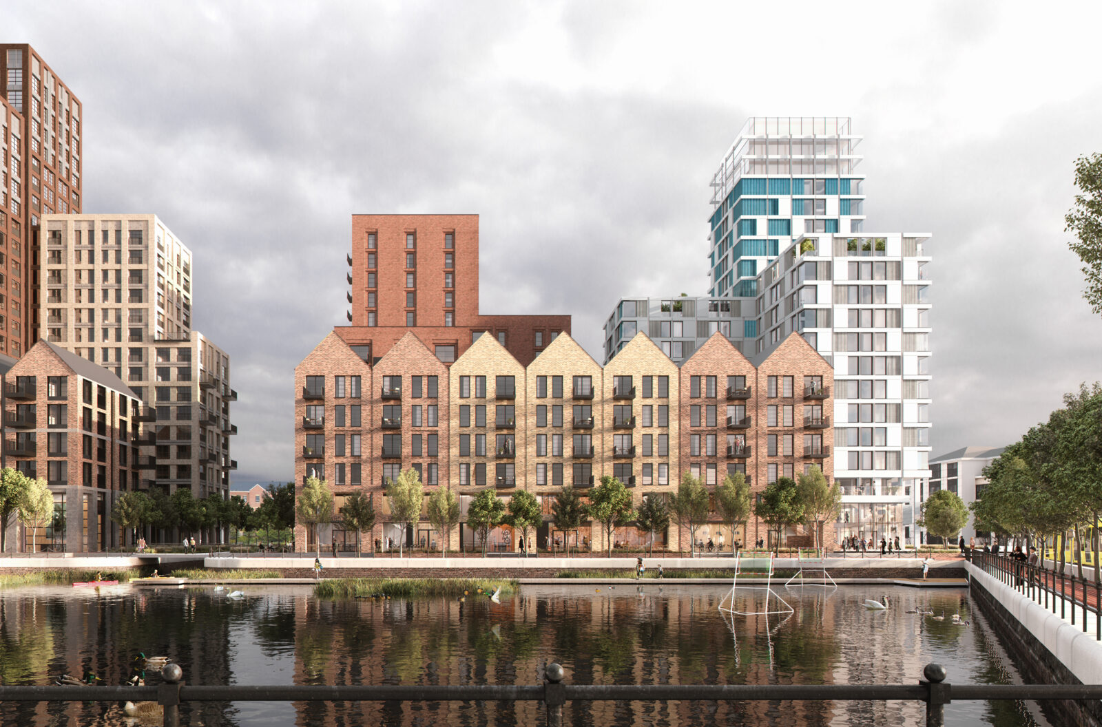 Studio Egret West just gets through the door with £365m Salford Quays scheme