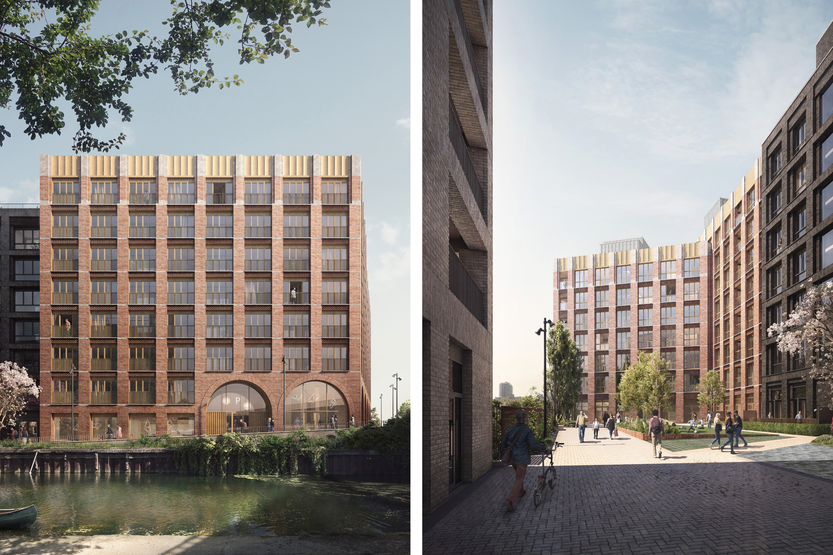 Haworth Tompkins’ final phase of Fish Island Village approved