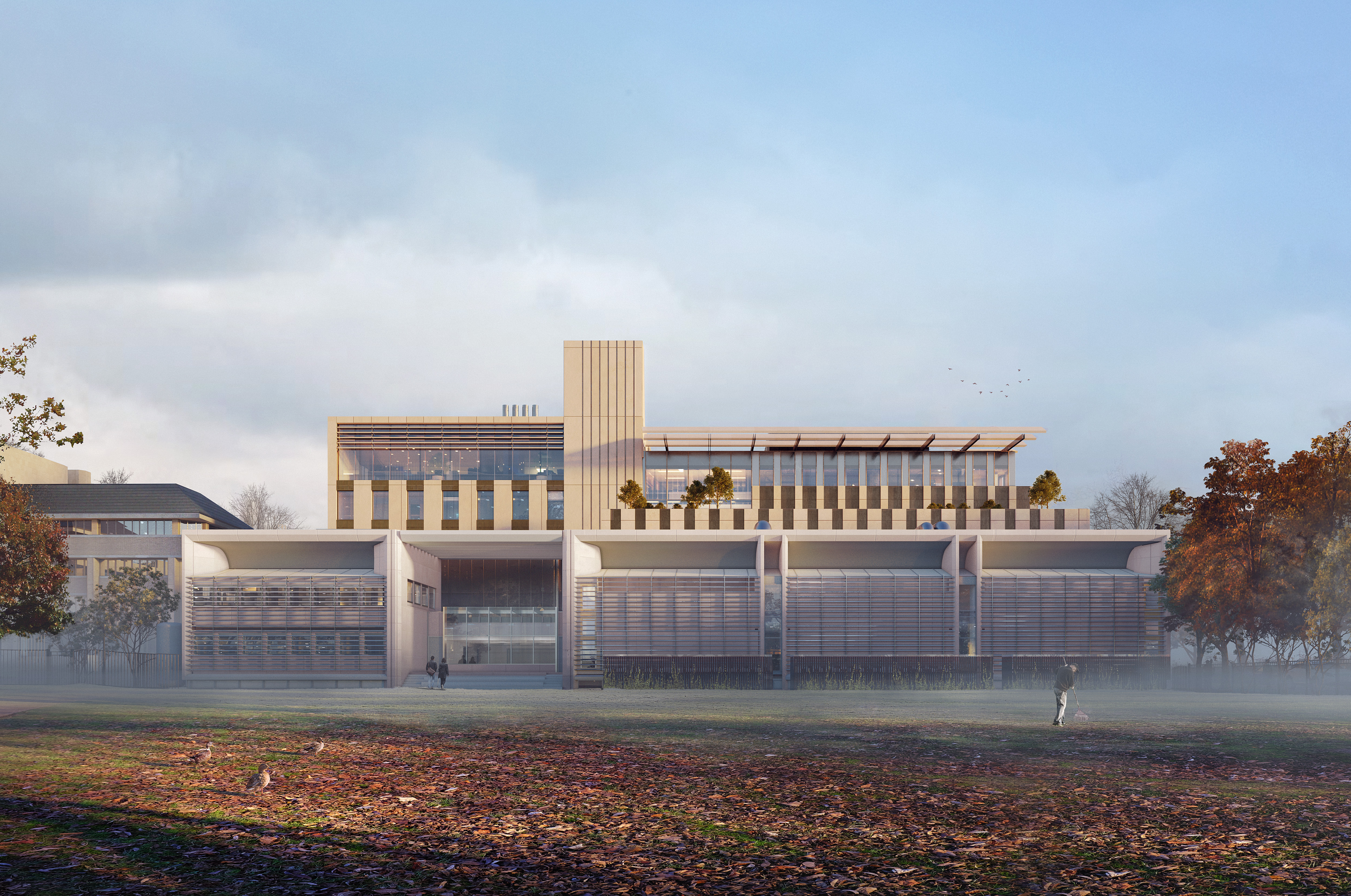NBBJ gets the go-ahead for £200m Oxford lab on site of Leslie Martin block - Vimarsana News