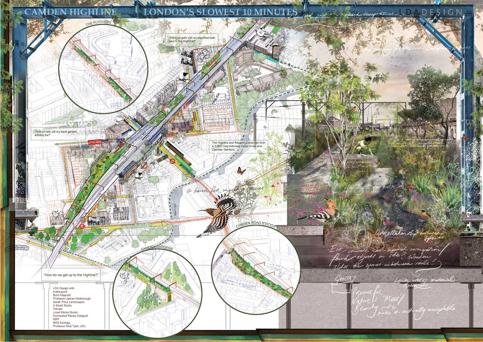 All entries to Camden Highline competition revealed