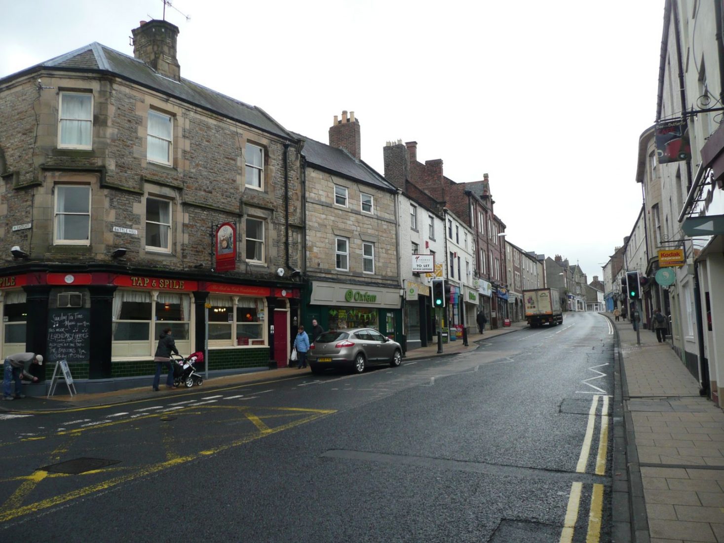 Hexham high streets