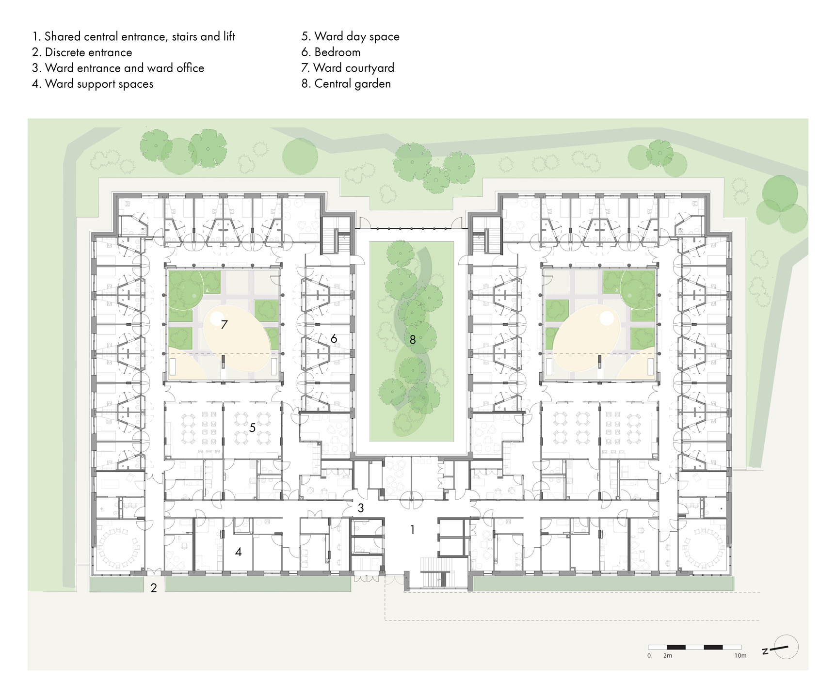 Medical Architecture completes fourward inpatient facility