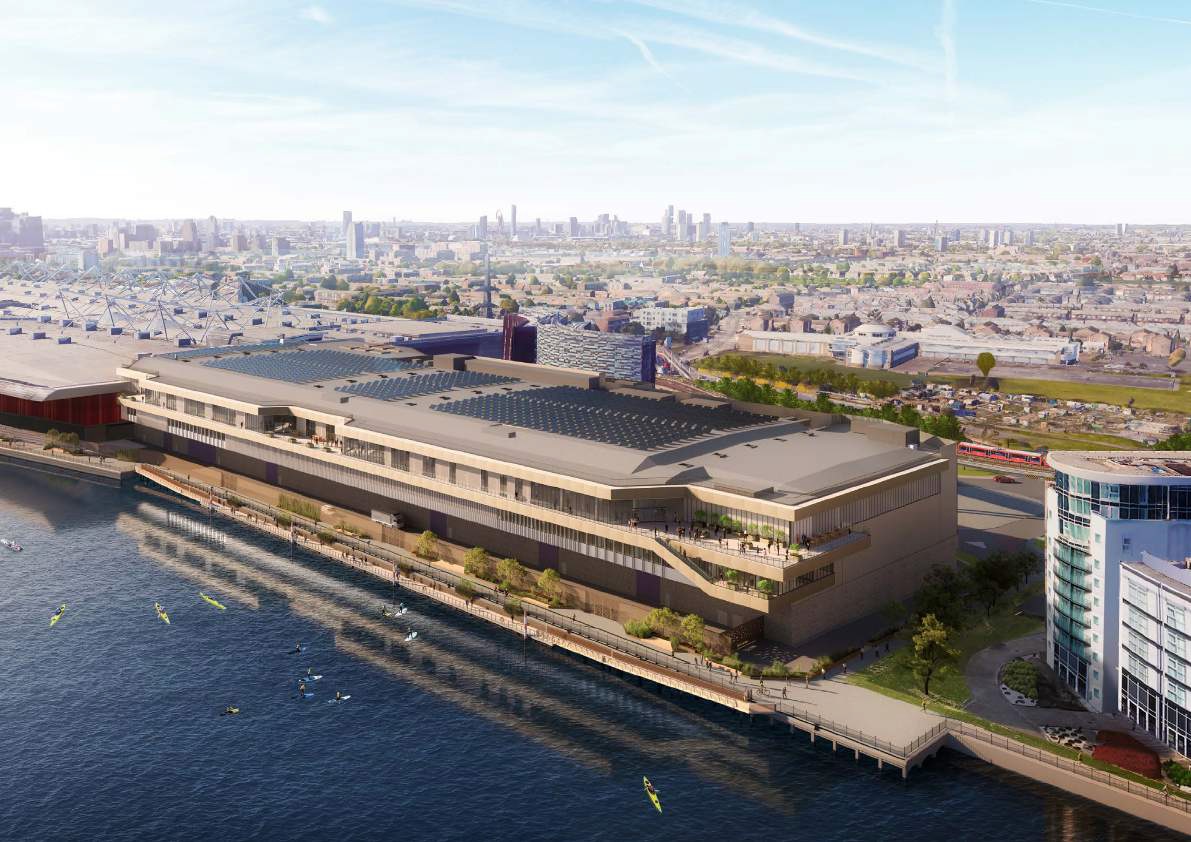 Grimshaw submits plans for huge extension of London’s ExCeL centre