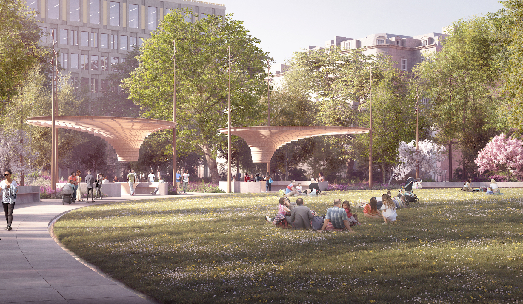 Tonkin Liu Reveals Latest Designs For Urban Garden In Grosvenor Square