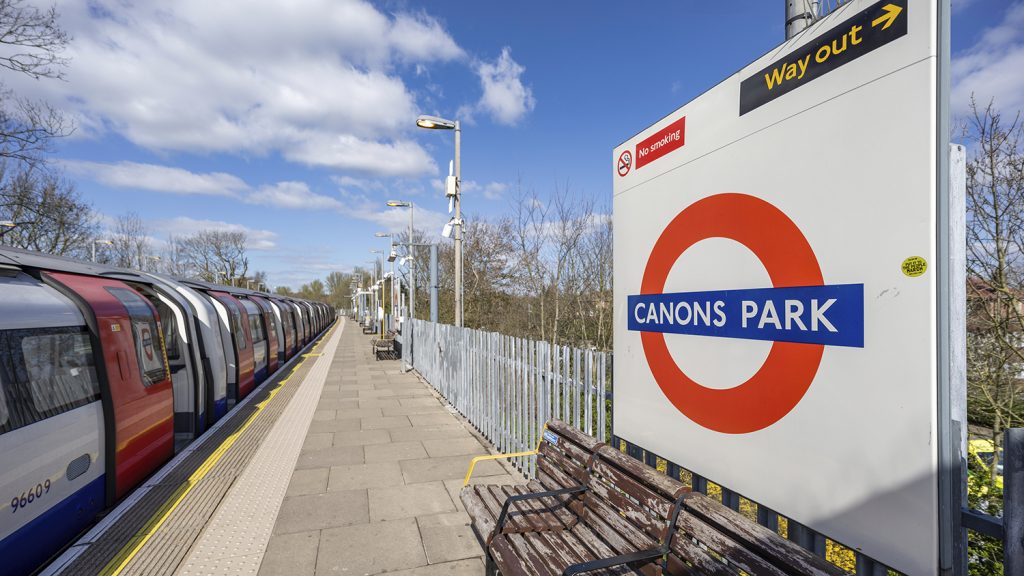 Canons park station medium