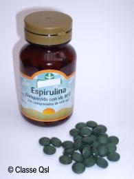 Comprimidos de espirulina