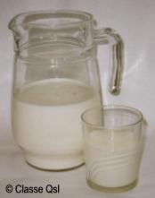 Jarra de leche