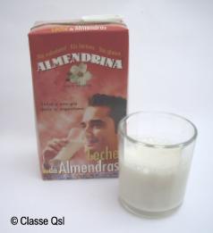 Leche de almendras