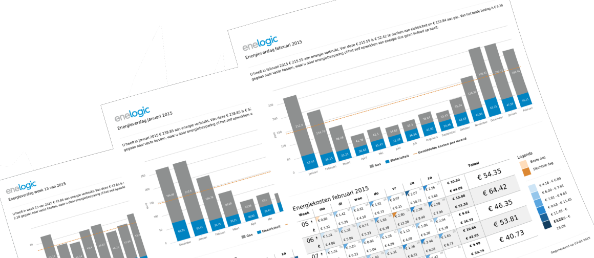 De huidige energierapportages