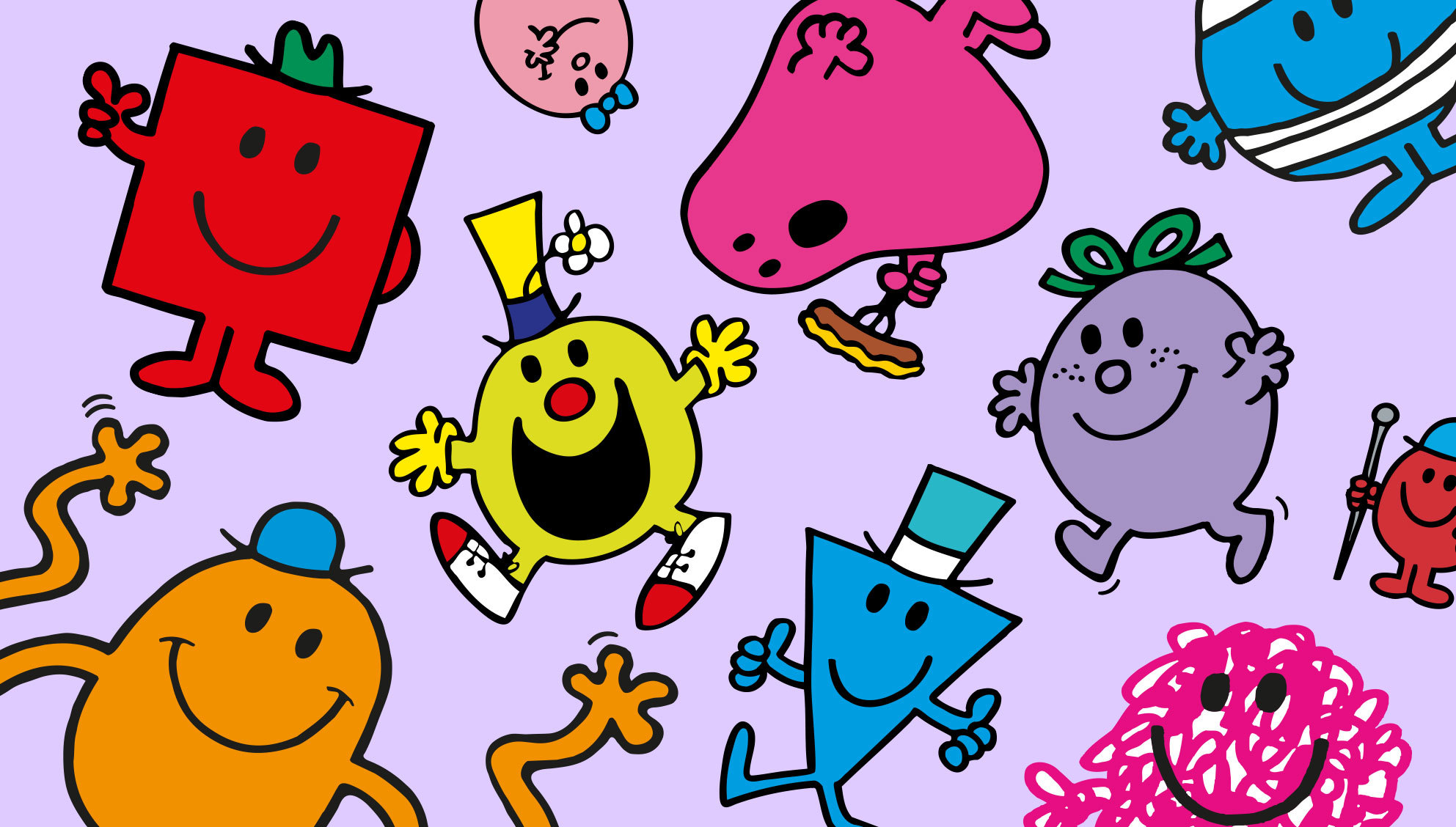 Mr Men Collage