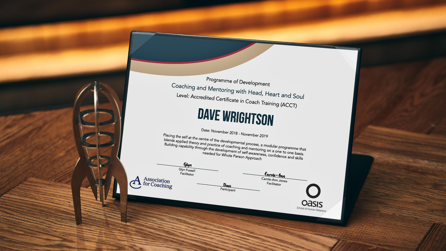 Coaching Cert