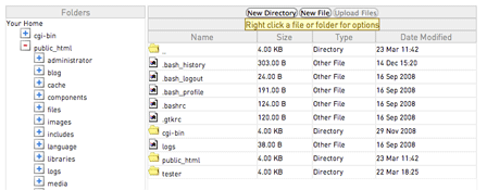 Move directory