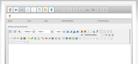 New file manager - righ text editor