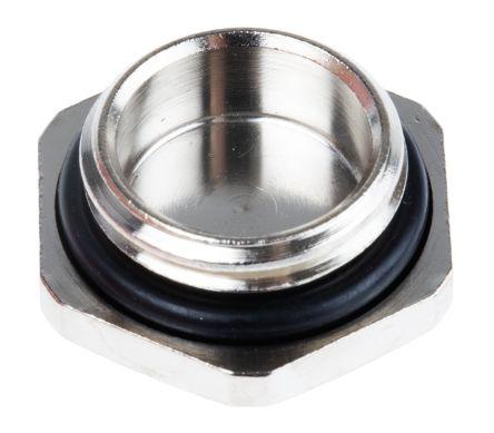 LAPP KABEL 52003410 PG13.5 BLANKING PLUG NICKEL PLATED BRASS