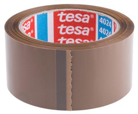 Tesa 4313 Brown Single Sided Packaging Tape 50m x 50mm