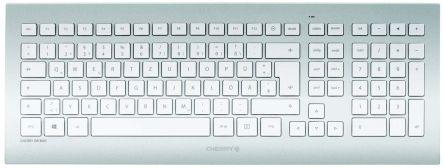 CHERRY DW 8000 SILVER WHITE WIRELESS KEYBOARD /& MOUSE SET AFFORDABLE QUALITY