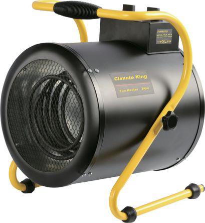 Climate King | 3kW Fan Heater, Portable 3kW Fan Heater, Portable, Type G